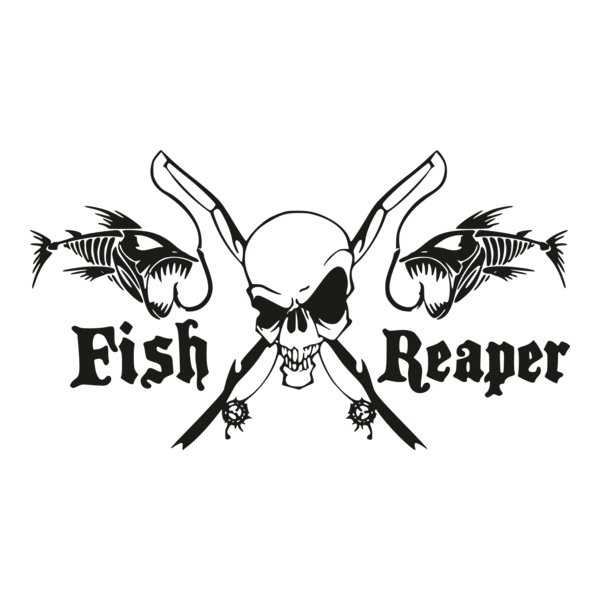 Fish Reaper Logo PNG Vector