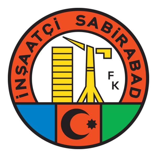 FK İnşaatçı Sabirabad Logo PNG Vector