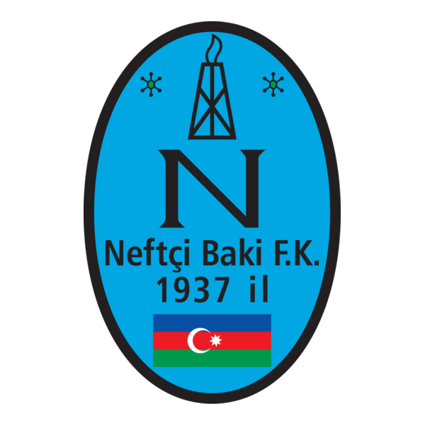 FK Neftçi Baku Logo PNG Vector