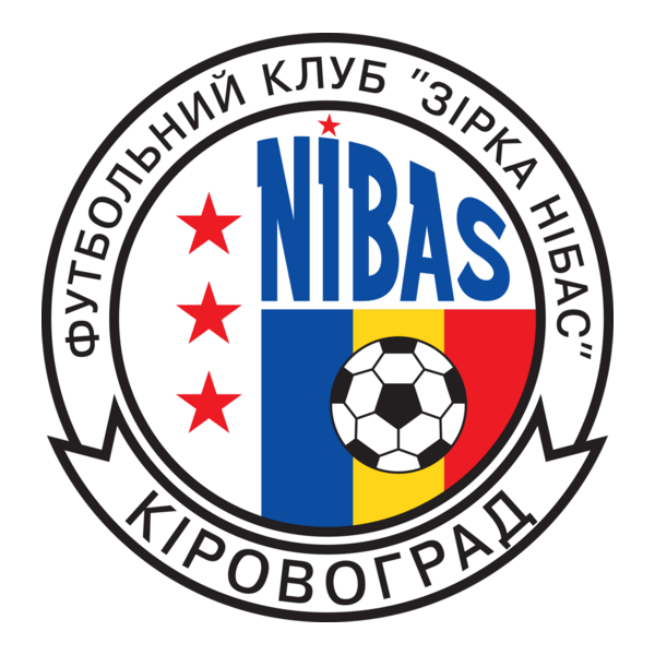 FK Zirka-NIBAS Kirovograd Logo PNG Vector