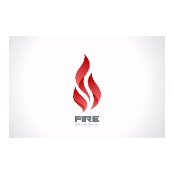 Flame Logo PNG Vector