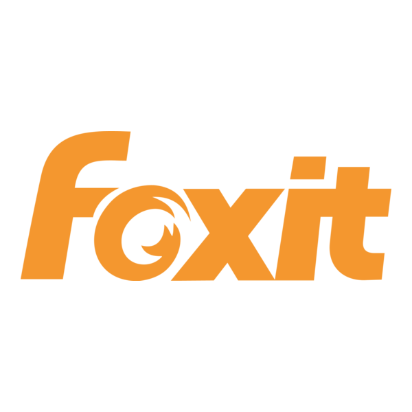 Foxit Logo PNG Vector