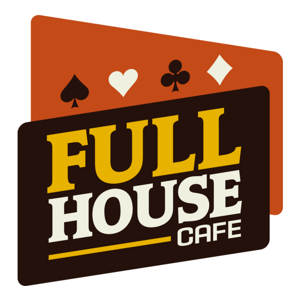 Full House Cafe Logo PNG Vector
