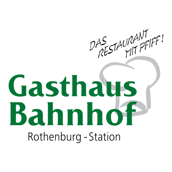 Gasthaus Bahnhof Logo PNG Vector