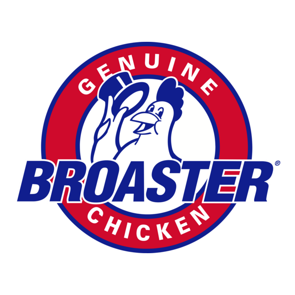 Genuine Broaster Chicken Logo PNG Vector