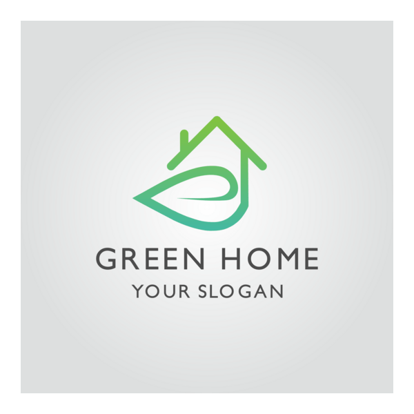 Green house Logo PNG Vector