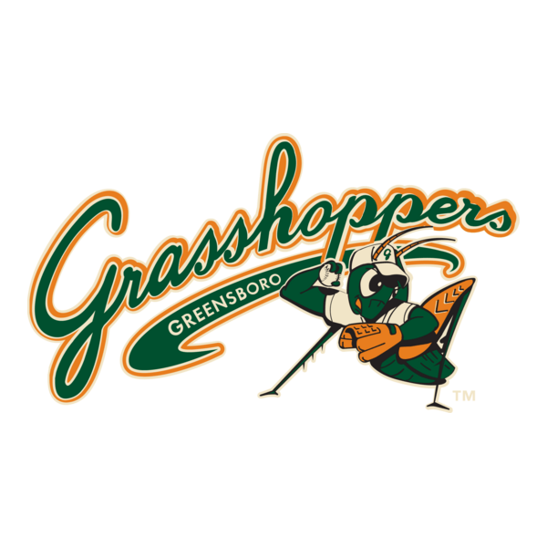 GREENSBORO GRASSHOPPERS Logo PNG Vector