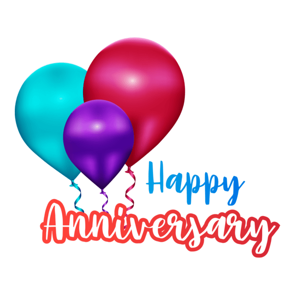 Happy anniversary Logo PNG Vector