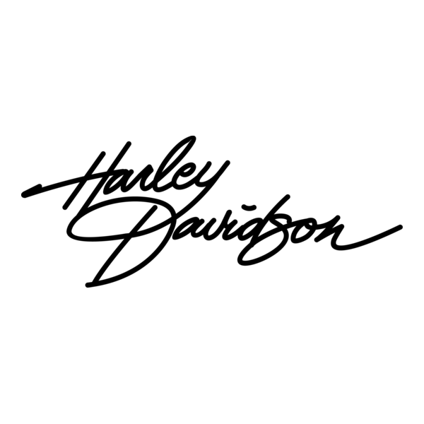Harley Davidson FLH 1982 Motorcycle Logo PNG Vector