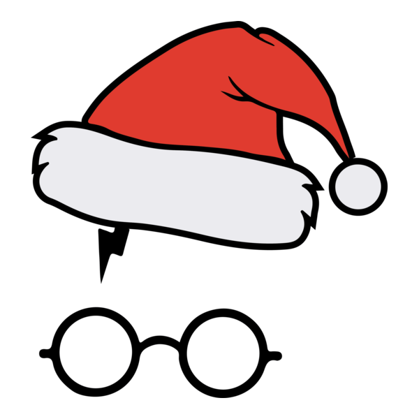 Harry Potter Santa Claus Logo PNG Vector