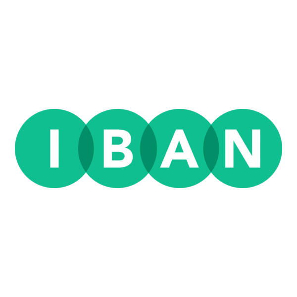 International Bank Account Number (IBAN) Logo PNG Vector