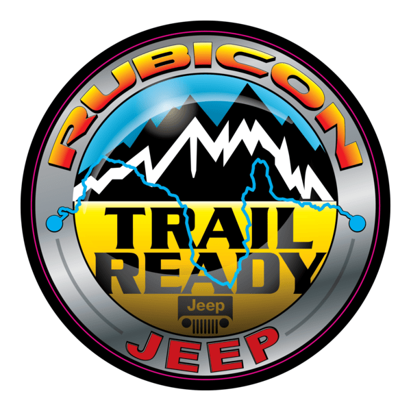Jeep Rubicon Trail Logo PNG Vector