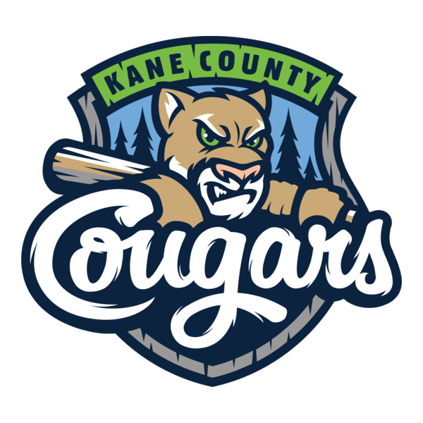 KANE COUNTY COUGARS Logo PNG Vector