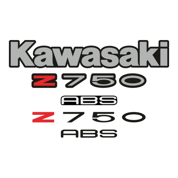 Kawasaki Z 750 ABS Logo PNG Vector