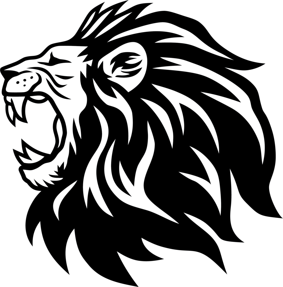 lion Leão Logo PNG Vector