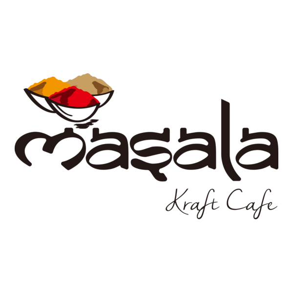 Masala Kraft Cafe Logo PNG Vector
