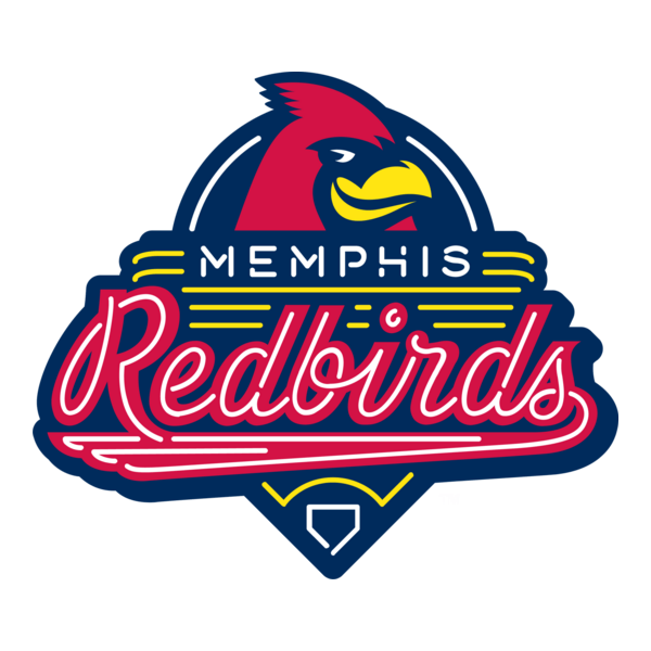 MEMPHIS REDBIRDS Logo PNG Vector