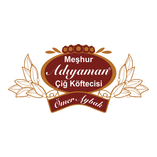 meşhur adıyaman çiğköftecisi ömer aybak Logo PNG Vector
