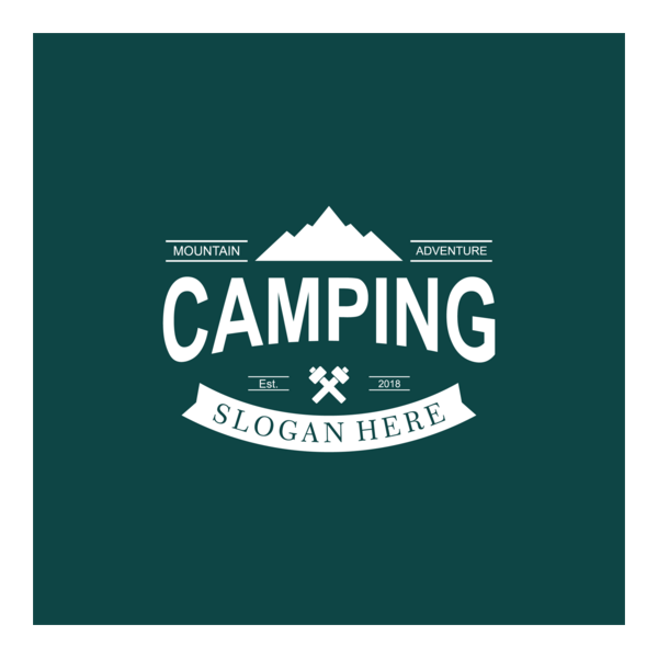 Mountain Vintage Logo PNG Vector