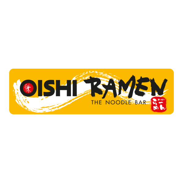OISHI Ramen Logo PNG Vector