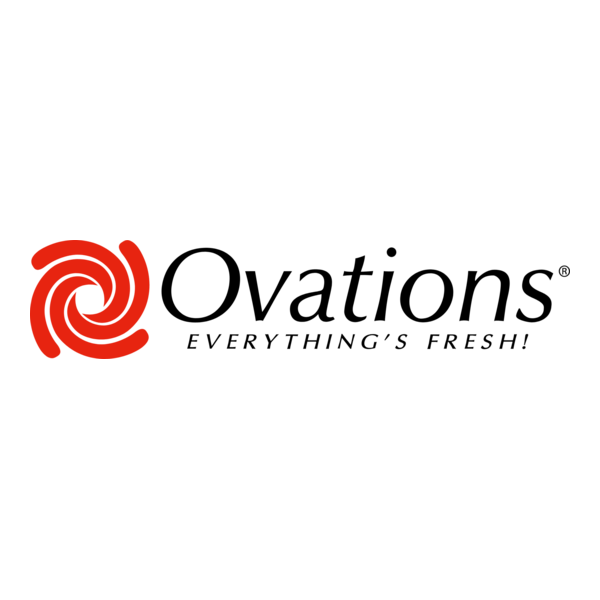 Ovations EVERYTHING’S FRESH! Logo PNG Vector