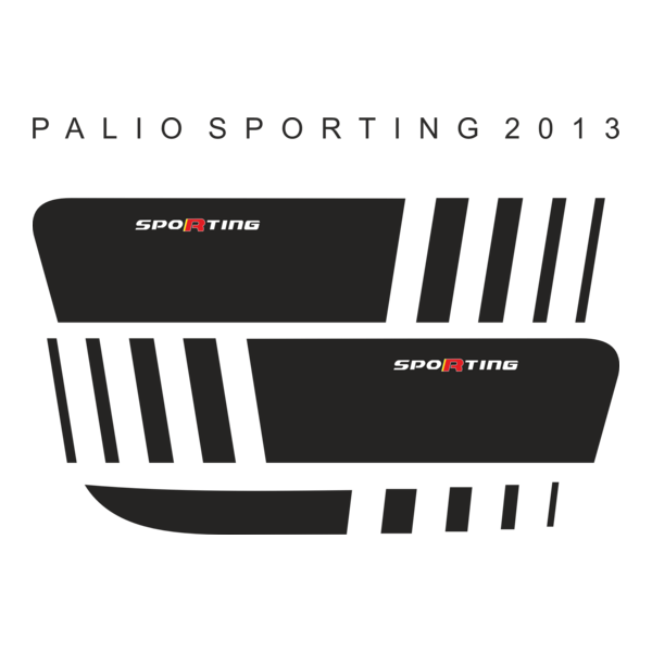 Palio Sporting 2013 Faixas Logo PNG Vector