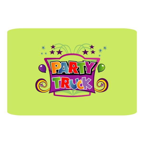 Party Truck Logo PNG Vector