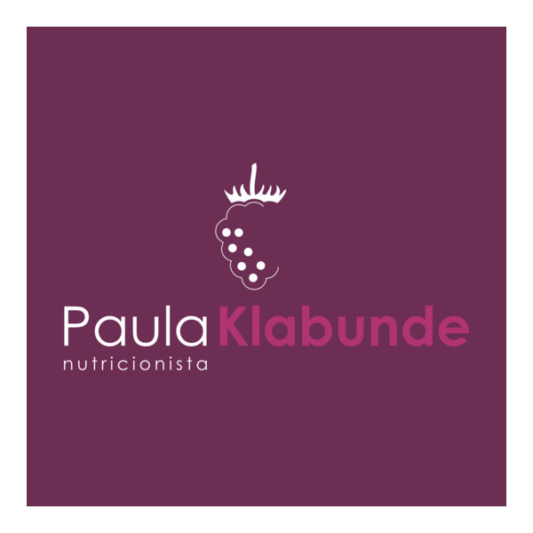 Paula Klabunde Nutricionista Logo PNG Vector