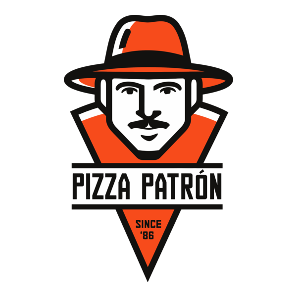 Pizza Patrón Logo PNG Vector