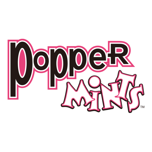Popper Mints Logo PNG Vector