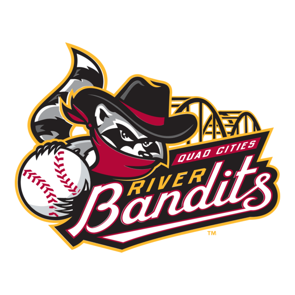 QUAD CITIES RIVER BANDITS Logo PNG Vector