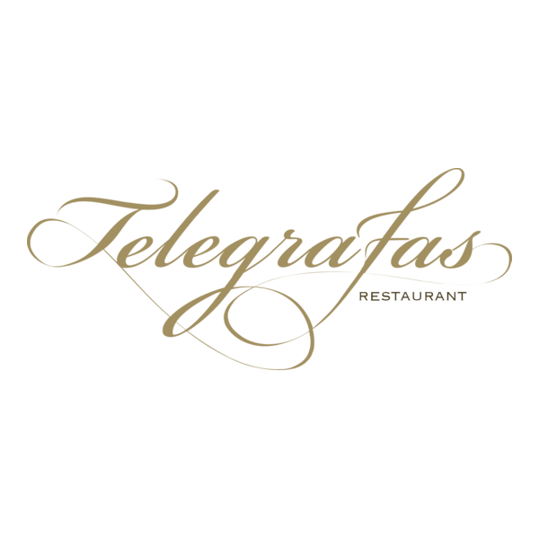 Restaurant Telegrafas Logo PNG Vector