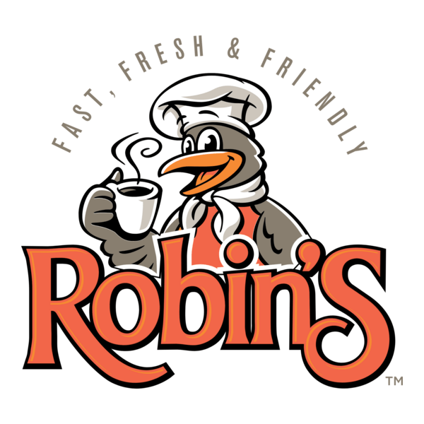 Robin’s Coffee Logo PNG Vector