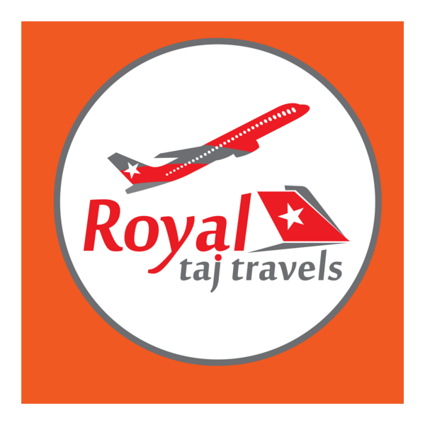 Royal Taj Travels Logo PNG Vector