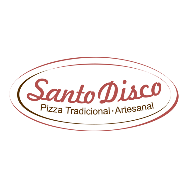 Santo Disco Pizzaria Logo PNG Vector