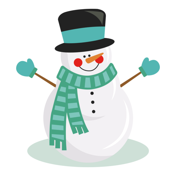 snow man Logo PNG Vector