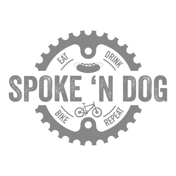 Spoke N’ Dog Cafe Logo PNG Vector
