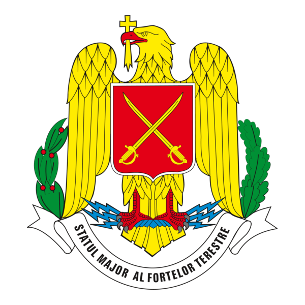 Statul Major al Fortelor Terestre Romane Logo PNG Vector