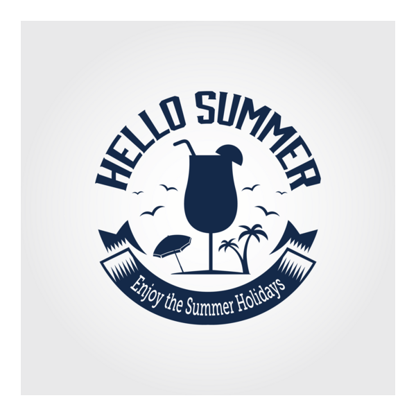 Summer retro vintage Logo PNG Vector