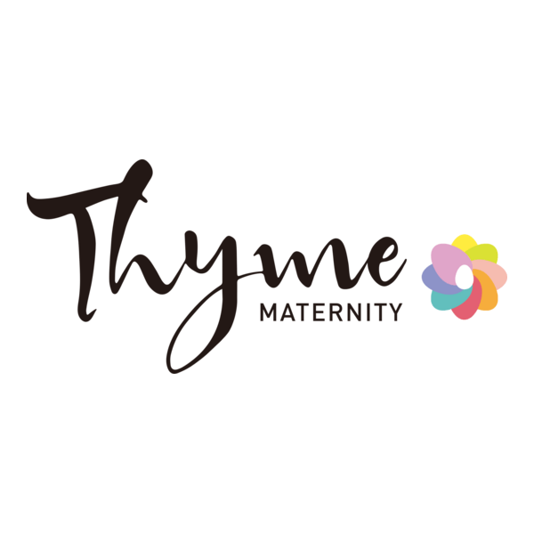 Thyme Maternity Logo PNG Vector