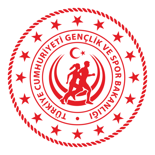 TÜRKİYE CUMHURİYETİ GENCLİK VE SPOR BAKANLIĞI Logo PNG Vector