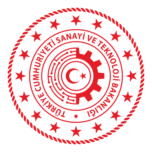 TÜRKİYE CUMHURİYETİ SANAYİ VE TEKNOLOJİ BAKANLIĞI Logo PNG Vector
