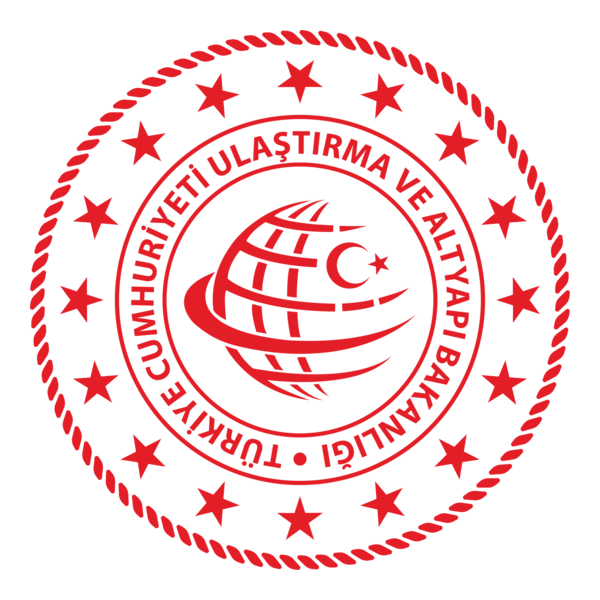 TÜRKİYE CUMHURİYETİ ULAŞTIRMA VE ALTYAPI BAKANLIĞI Logo PNG Vector