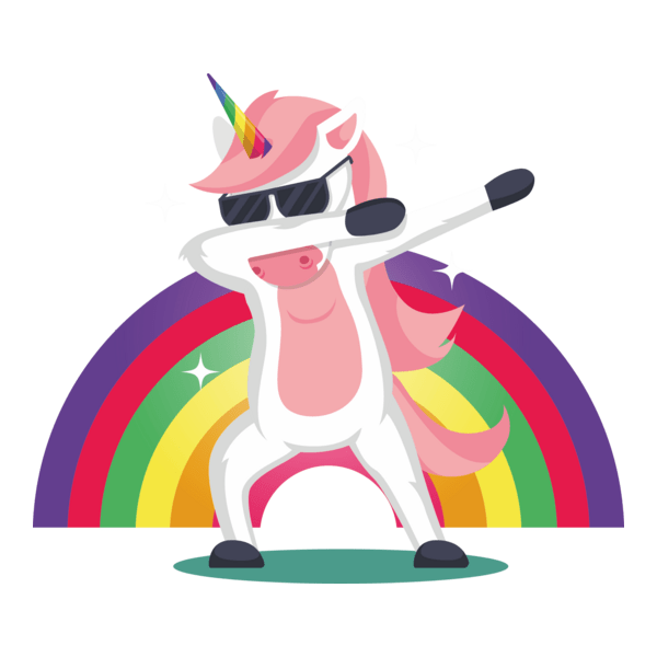 unicornio camisetas Logo PNG Vector