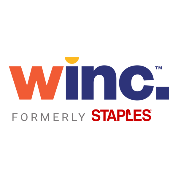 Winc FORMERLY STAPLES Logo PNG Vector