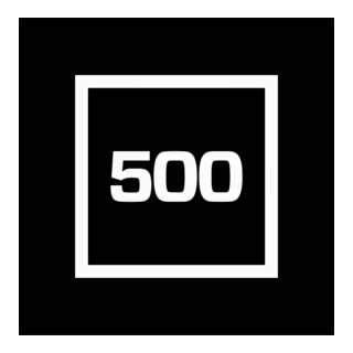 500 Logo PNG Vector