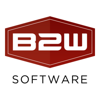 B2W Software Logo PNG Vector