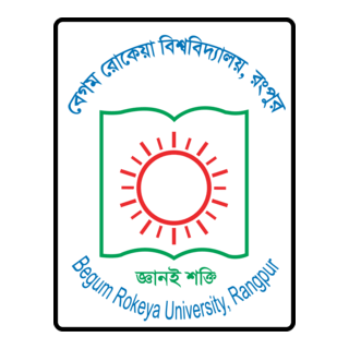 Begum Rokeya University Logo PNG Vector