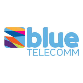 Blue Telecomm Logo PNG Vector