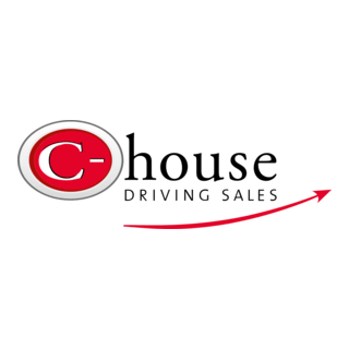 C-house DRIVING SALES Logo PNG Vector